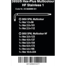Load image into Gallery viewer, Stainless Hex Key Wrench 022699 Wera