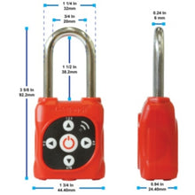 Load image into Gallery viewer, eGeeTouch Smart Padlock 5-05105-97 JSB TECH