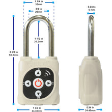 Load image into Gallery viewer, eGeeTouch Smart Padlock 5-05105-99 JSB TECH