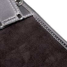 Load image into Gallery viewer, Two-tiered tool pouch (black/gold) LIGHT PU LEATHER SERIES 42008022000029 FUJIYA