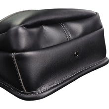 Load image into Gallery viewer, Two-tiered tool pouch (black/gold) LIGHT PU LEATHER SERIES 42008022000029 FUJIYA