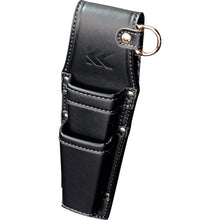 Load image into Gallery viewer, Two-tiered holder (black/gold) LIGHT PU LEATHER SERIES 42048062000029 FUJIYA