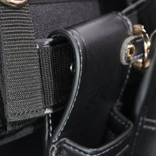 Load image into Gallery viewer, Two-tiered holder (black/gold) LIGHT PU LEATHER SERIES 42048062000029 FUJIYA