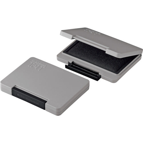 Shachihata HGN-3-K Stamp Stand, Large - Oil-Based Pigment Ink Stamp With Refillable Black Ink