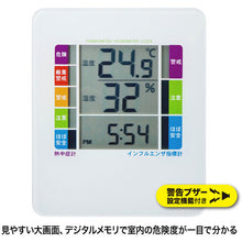 Load image into Gallery viewer, Thermo-hygrometer CHE-TPHU2WN SANWA