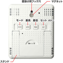 Load image into Gallery viewer, Thermo-hygrometer CHE-TPHU2WN SANWA