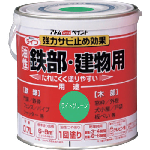 Oil-Base Paint For Iron And Wood  00001-00219  ATOMPAINT