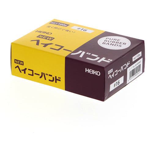 Rubber band Heiko band 100g Box #16    003400407  HEIKO