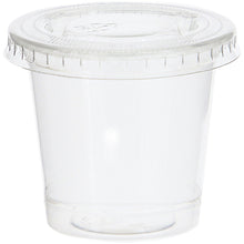 Load image into Gallery viewer, Transparent cup A-PET 1 Oz 30ml Lidded  004525000  HEIKO
