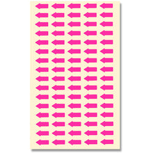 Load image into Gallery viewer, Tag sticker Arrow No.639 Fluorescent Pink 6X13   007062123  HEIKO
