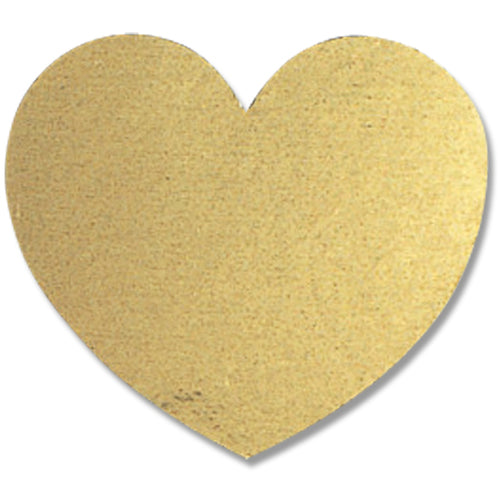 Tag sticker Heart 23X26 No.315 Gold   007073108  HEIKO