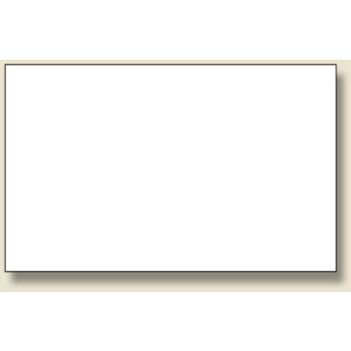 White plain card H292-00 C     007229200  HEIKO