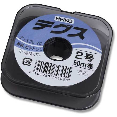 Fishing Line NO2 0.23X50     007309600  HEIKO