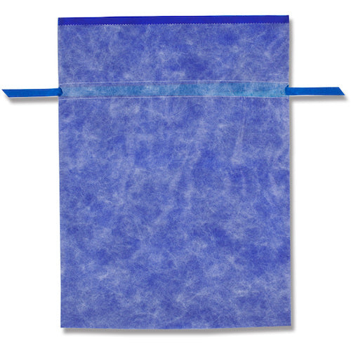 Non-woven pouch Polypropylene Non-Woven Bag W Chanter Type Plain navy blue LL   008739963  HEIKO