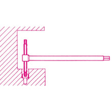 Load image into Gallery viewer, T-Handle Wrench with Three Hexagon Ends  009510550  Beta
