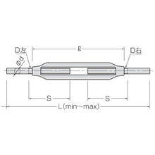 Load image into Gallery viewer, Frame type Turnbuckle  011A2ASS16  KONDOTEC
