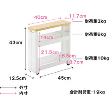 Load image into Gallery viewer, Sanitary storage wagon  013312  life-navi
