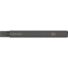 Load image into Gallery viewer, Bit for slotted screws  018142  Wera
