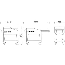 Load image into Gallery viewer, Tank Trolley  025000001  Beta
