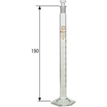 Load image into Gallery viewer, Graduated Cylinder CustomA with Glass Stopper 10mL  026580-10  SIBATA

