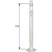 Load image into Gallery viewer, Graduated Cylinder CustomA with Glass Stopper 20mL  026580-20  SIBATA
