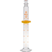 Load image into Gallery viewer, Graduated Cylinder CustomA with Glass Stopper 50mL  026580-50  SIBATA
