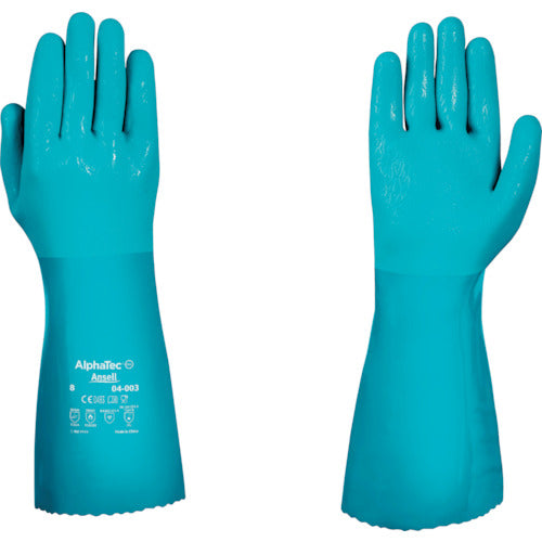 Chemical-Resistant Gloves AlphaTec 04-003  04-003-8  Ansell