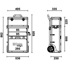 Load image into Gallery viewer, C41H Two-module Tool Trolley  041000006  Beta
