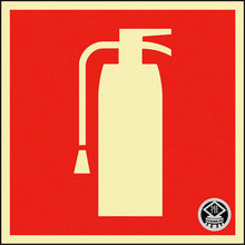 Load image into Gallery viewer, Fire Sign  066025  GREEN CROSS
