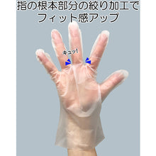 Load image into Gallery viewer, Polyethylene Gloves Pilen Wipe Fit  082003  Taketora
