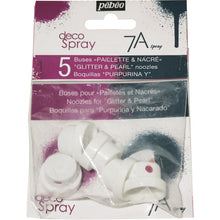 Load image into Gallery viewer, 7Aspray  metal  / deco spray  glitter&amp;pearl noozles  094022  Pebeo
