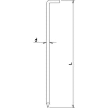 Load image into Gallery viewer, typing stick(L type)  10102792  DAIDOHANT
