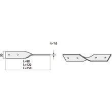 Load image into Gallery viewer, Z Mark Twisted Hardware  ST   10103122  DAIDOHANT

