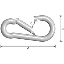 Load image into Gallery viewer, Steel Spring Hook  10104016  DAIDOHANT
