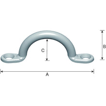 Load image into Gallery viewer, Stainless Steel Eye Straps  10104091  DAIDOHANT
