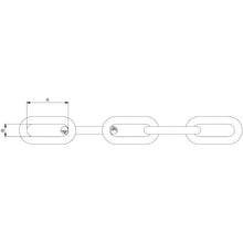 Load image into Gallery viewer, Steel Link Cut Chain  10104146  DAIDOHANT
