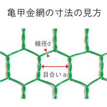 Load image into Gallery viewer, Chicken Wire Net Made of Vinyl Coated Wire  10160144  DAIDOHANT
