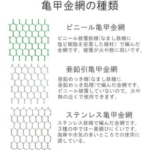 Load image into Gallery viewer, Chicken Wire Net Made of Vinyl Coated Wire  10160145  DAIDOHANT
