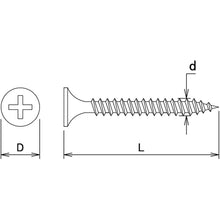 Load image into Gallery viewer, Screw For Light Gauge Steel(Stainless)  10174327  DAIDOHANT
