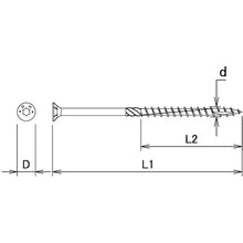 Load image into Gallery viewer, Wood Long Screw  10175464  DAIDOHANT
