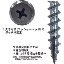 Load image into Gallery viewer, Carpentry Screw-OSAE JYOUZU-  10176817  DAIDOHANT
