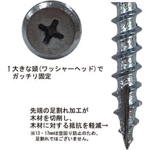 Load image into Gallery viewer, Carpentry Screw-OSAE JYOUZU-  10176819  DAIDOHANT
