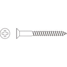 Load image into Gallery viewer, Stainless Coler Wood Flat Head Screw  10179300  DAIDOHANT
