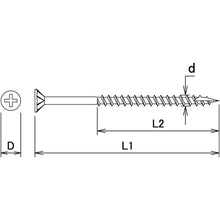 Load image into Gallery viewer, Chromate Coarse Thread Screws Slender Type  10183390  DAIDOHANT
