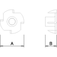 Load image into Gallery viewer, Nut With Claw  10184706  DAIDOHANT
