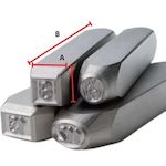 Load image into Gallery viewer, GRAVUREM-Standard Punches Reverse Engraving  10301000  GRAVUREM
