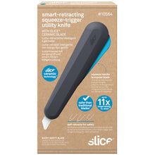 Load image into Gallery viewer, Smart-Rectracting Squeeze-trigger Utility Knife  10564  slice
