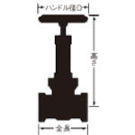 Load image into Gallery viewer, Yamato Core-Ring Gate Valve  10G-CN 15A  YAMATOVALVE
