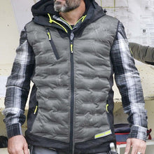 Load image into Gallery viewer, SLEEVELESS DOWN JACKET  1104-GR-L  NORTH WAYS
