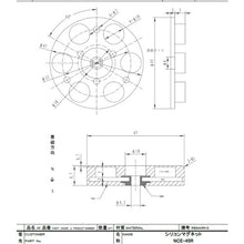 Load image into Gallery viewer, Rustproof Silicon Magnet with hole (Elastomer)  1145RNCE3031  MAGEVER
